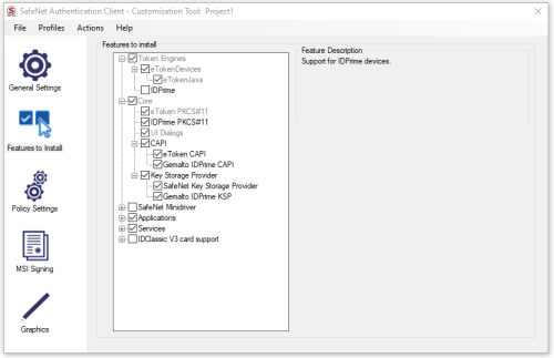 SafeNet Authentication Client